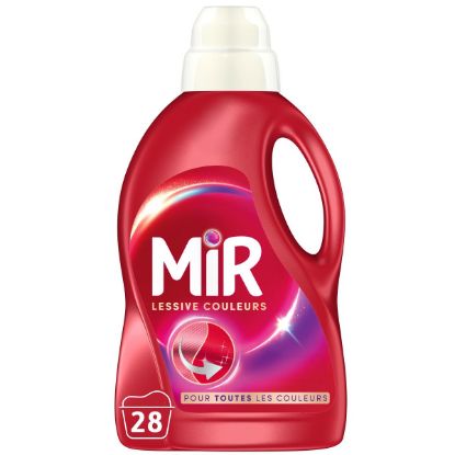 Mir lessive couleurs 28 lavages 1,40 L