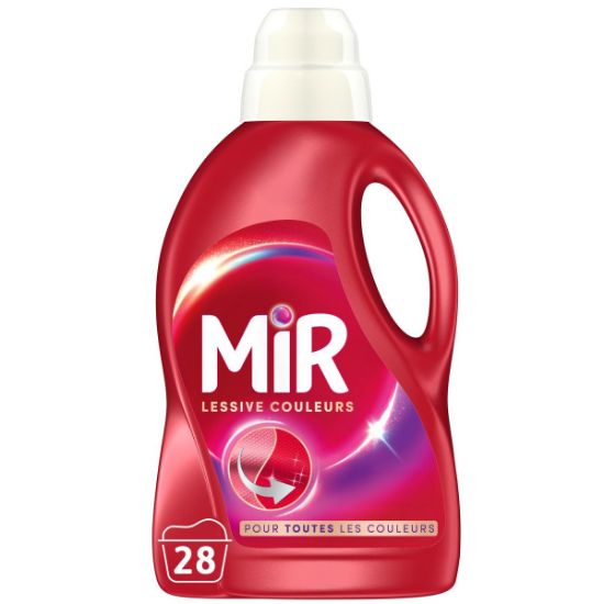 Mir lessive couleurs 28 lavages 1,40 L