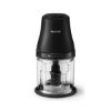 Hachoir Série 3000 450 W bol 1 L 4 lames 2 vitesses noir - Philips HR1501/00