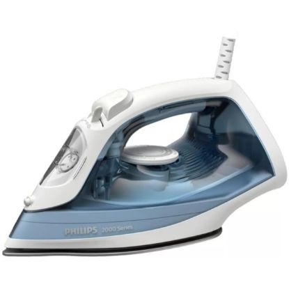 Fer à repasser vapeur 2 000 W 25 g/min semelle antiadhésive bleu clair - Philips DST2010/20 Série 2000