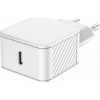 Chargeur secteur USB-C 25 W Big Ben, recyclé, blanc