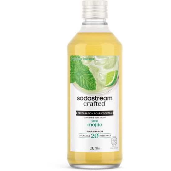 Cocktail Mixer SodaStream Mojito sans alcool 330 ml – jusqu'à 20 verres