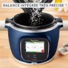 Multicuiseur Moulinex Cookeo Touch Pro CE9434 – balance intégrée, Wi-Fi, 6 L, bleu
