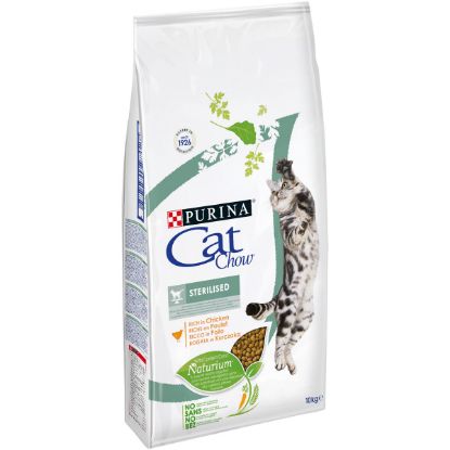 Croquettes chat stérilisé Purina Cat Chow poulet – 10 kg