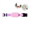 Collier réglable avec traceur pour chat et petit chien, appli iPhone – Vortex Electronics – rose