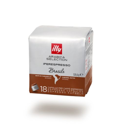 Capsules Illy Iperespresso Arabica Sélection Brésil – boîte de 18