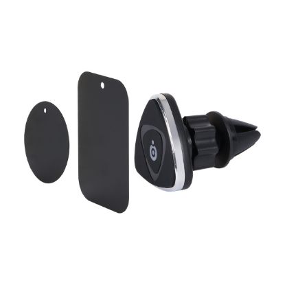 Support smartphone voiture aimanté Big Ben, fixation grille d'aération