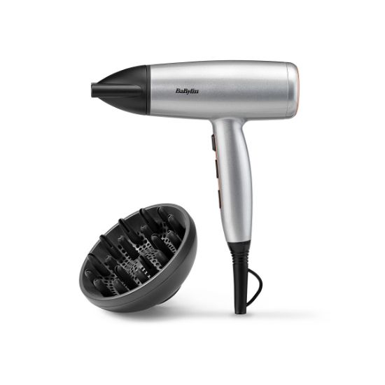 Sèche-cheveux Babyliss Cosmos D580DE – 2100 W, ionique, concentrateur et diffuseur