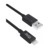 Câble USB-A vers Lightning MFi 1 m Jaym, noir