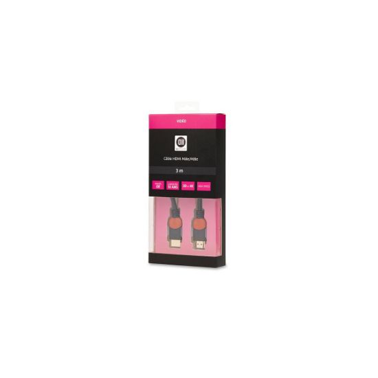 Câble HDMI 1.4 mâle/mâle 3 m D2 Diffusion
