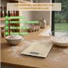 Balance de cuisine électronique 5 kg au gramme, plateau verre – Little Balance Starty Slim – ivoire