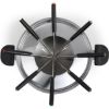 Appareil à fondue électrique 8 personnes 1000 W thermostat réglable – Livoo DOC263 – inox