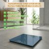Pèse-personne électronique 180 kg, plateau verre trempé – Little Balance Starty SB – bleu Acapulco