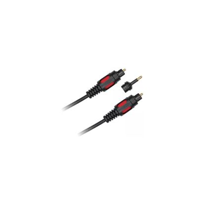 Câble audio optique 1,5 m + adaptateur mini-jack D2 Diffusion