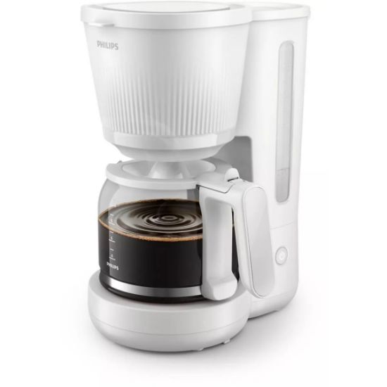 Cafetière filtre Série 3000 1,25 L filtre permanent maintien au chaud blanche - Philips HD7411/00