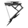 Support plafond TV motorisé rabattable Wi-Fi 23-65" 30 kg télécommande - Nedis TVCM5850BK