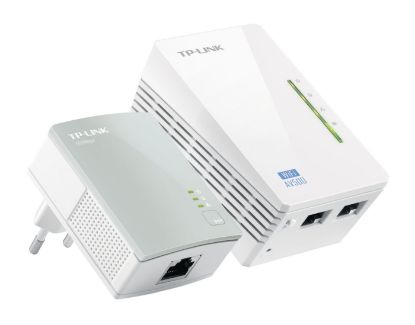 Kit CPL TP-Link TL-WPA4220 – AV600 + Wi-Fi N 300 Mbps, 2 adaptateurs