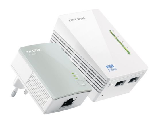 Kit CPL TP-Link TL-WPA4220 – AV600 + Wi-Fi N 300 Mbps, 2 adaptateurs