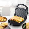 Appareil à panini et grill électrique 750 W – Kitchencook K-Grill – noir