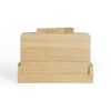 Planche à découper en acacia FSC 20 × 15,2 cm avec attache coton – Livoo MES156 – bois