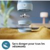 Rasoir anti-bouloche rechargeable USB 6 lames 90 min bleu - Philips GCA2100/20