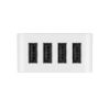 Chargeur secteur Big Ben 4 ports USB-A 5,4 A, blanc