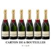 Champagne Moët & Chandon Brut Impérial – carton de 6 bouteilles de 75cl
