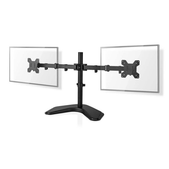 Support de bureau 2 écrans 15-32" sur pied mouvement intégral - Nedis MMDOSD110BK