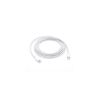 Câble de charge USB-C vers USB-C 2 m pour MacBook et appareils USB-C – Apple MLL82ZM/A – blanc
