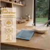 Balance de cuisine électronique 5 kg au gramme, plateau verre – Little Balance Starty Slim – émeraude
