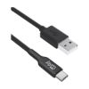 Câble USB-A vers USB-C 1 m Jaym, noir