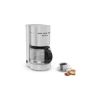 Cafetière filtre Moulinex Simpleo FG121B – 12 tasses, 1,1 L, porte-filtre pivotant, grise