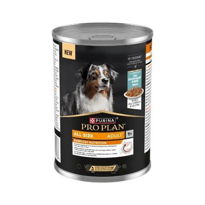 Pâtée chien Purina Pro Plan All Size Adult riche en poisson en gelée – 400 g