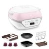 Machine à gâteaux Tefal Cake Factory Infinity KD8501 – 10 programmes, 1200 W, blanc et rose