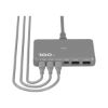 Station de charge 100 W Force Power : 4 USB-C + 2 USB-A, grise