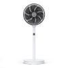 Ventilateur sur pied Rowenta Turbo Swift Silence QV5040F0 – oscillation 3D, 20 dB, 3-en-1 – Blanc