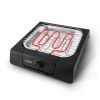 Barbecue de table électrique 1 250 W – Kitchencook BBSquare – noir