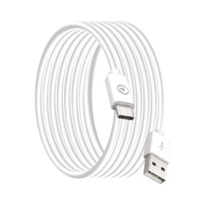 Câble USB-A vers USB-C 2 m Big Ben, recyclé, blanc