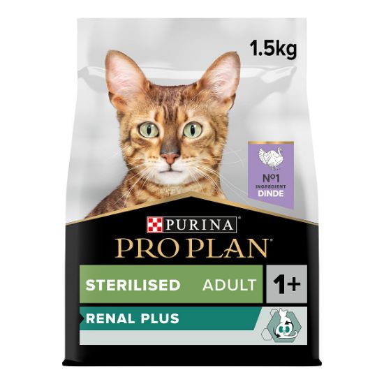 Croquettes chat stérilisé Purina Pro Plan dinde – 1,5 kg
