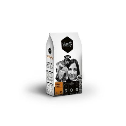 Croquettes chien Amity Premium agneau et riz – 4 kg
