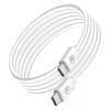 Câble USB-C vers USB-C 1,2 m Big Ben, recyclé, blanc