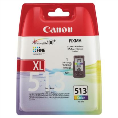 Cartouche d'encre Canon CL-513 couleur haute capacité (13 ml)