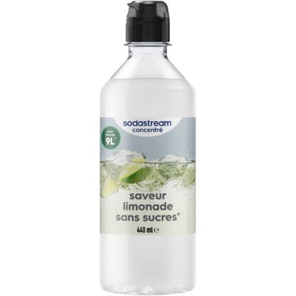 Concentré SodaStream Limonade sans sucres 440 ml – jusqu'à 9 L de boisson