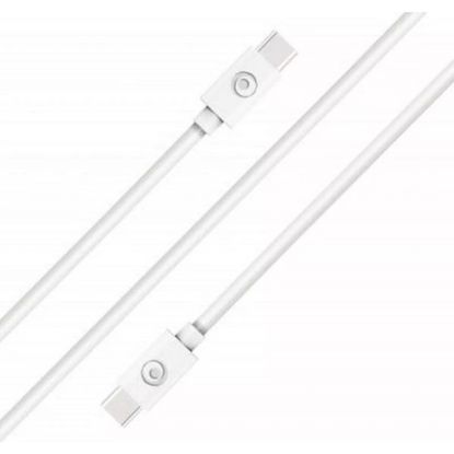 Câble USB-C vers USB-C 2 m Big Ben, recyclé, blanc