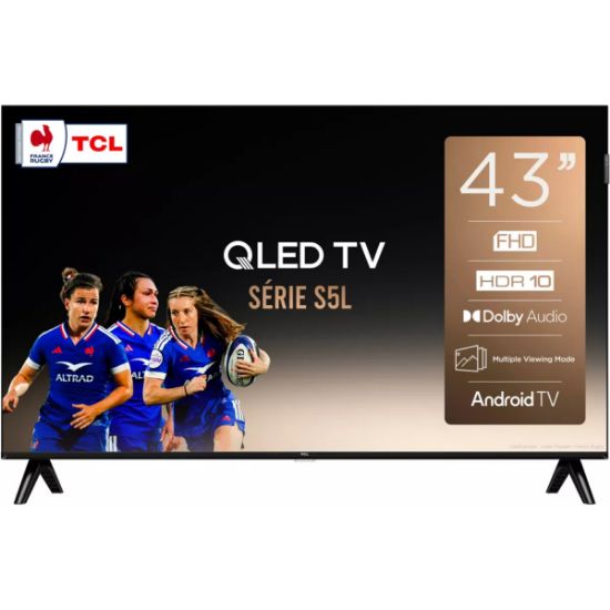 Téléviseur QLED 43" (108 cm) Full HD Smart TV - TCL 43S5L