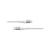 Câble renforcé USB-C vers Lightning MFi 1,2 m Force Power Lite, blanc