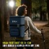 Glacière souple sac à dos Ninja FrostVault Go 17 L – 24 canettes, zone froide sèche – Bleu lagon FF124EUUKNV