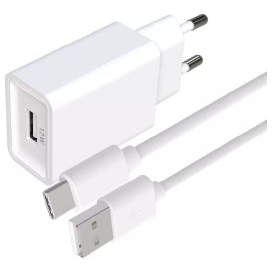 Pack Jaym POP : chargeur secteur USB 2,4 A + câble USB-C 1,5 m