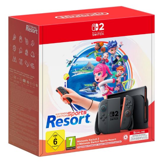 Console Nintendo Switch 2 + Nintendo Switch Sports Resort (code dans la boîte)