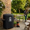 Housse de protection pour barbecue boule, tissu 300D, Ø 58 × 80 cm – Little Balance Baroud'Fire – noir